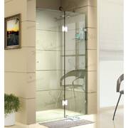 120 x 200cm Wall to Wall Frameless Shower Screen 10mm Glass By Della Francesca