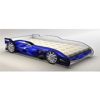 Blue Racing Car Bed Kids Race