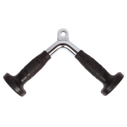 Randy & Travis Rubber-Coated Tricep Pushdown Bar Attachment