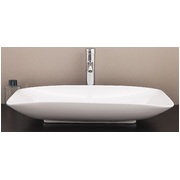 Bathroom Ceramic Rectangular Above Countertop Basin for Vanity