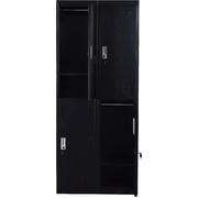 Four-Door Office Gym Shed Storage Locker