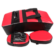 Kicking Boxing Sparring Shield & Punching Pad Mitts Combo