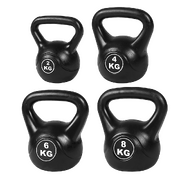 4Pcs Exercise Kettle Bell Weight Set 20Kg