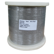 305M G316 STAINLESS STEEL WIRE ROPE 3.2MM BALUSTRADE