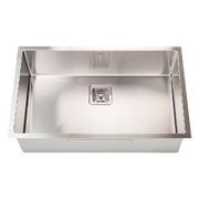 810x505mm Stainless Steel Kitchen Sink with Square Waste