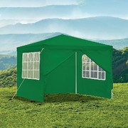 3x3m Gazebo Outdoor Marquee Tent Canopy Green