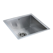 Handmade Stainless Steel Undermount / Topmount Kitchen Laundry Sink With Waste