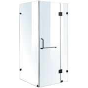 1000 x 1000mm Frameless 10mm Glass Shower Screen By Della Francesca