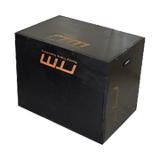 3 In 1 Black Wood Plyo Games Plyometric Jump Box