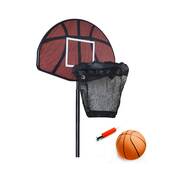 Trampoline Basketball Hoop Ring Backboard Ball Set