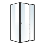 Semi Frameless Shower Screen (98~106)x 195cm & (77~80)x 195cm Side AS/NZS Glass