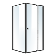 Semi Frameless Shower Screen (98~106)x 195cm & (89~92)x 195cm Side AS/NZS Glass