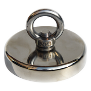 400Kg Salvage Strong Recovery Magnet Neodymium Hook Treasure Hunting Fishing
