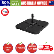 Outdoor Patio 4-Piece 3M Umbrella Base Stand 
