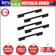 128Mm Black Kitchen Cabinet Handles