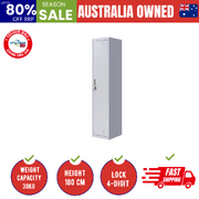 One-Door Storage Cabinet Practical Office Gym Solution