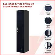 One-Door Office Gym Shed Clothing Locker Cabinet