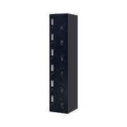 Six-Section Locker Efficient Organization For Various Spaces