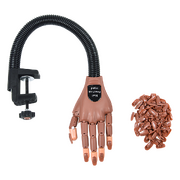 Practice Hand Model - Nail Art Training And Display With False Nails