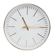 Modern Wall Clock Round Gold 