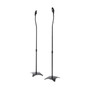 2Pcs Adjustable Speaker Stands - Rear Surround Sound Satellite Speakers