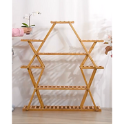 Bamboo Multilayer Flower Plant Bonsai Rack Shelf Stand Porch Lawn Patio