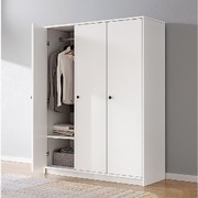 3 Door Wardrobe Bedroom Cupboard Closet Storage Cabinet Organiser