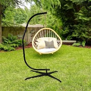 Hammock C Stand Solid Steel Construction For Hanging Air Porch Swing Chair