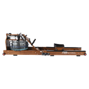 Water Rowing Machine Resistance Foldable Wood Premium Fitness Equipment