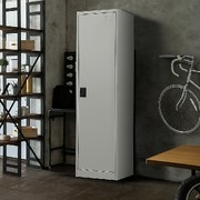 Metal Tall Cabinet: Single-Door Storage Solution