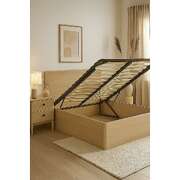 Double Gas Lift Bed Mechanism With Frame Storage Platform & Sofa Bed