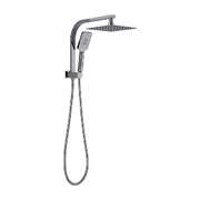Wall Mounted Chrome Dual Shower Mixer – Rainfall & Handheld Massage Head