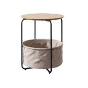 Modern Bedside Table Nightstand Storage for Bedroom or Living Room