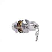 Round Door Lock Knob Set for Internal and Entry Doors