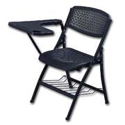 Folding Lecture Chairs Writing Tablet 3 Pack | EXTG
