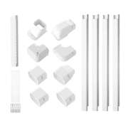 Mini Split Line Set Cover Kit PVC 5.35m | EXTG