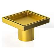 Square Shower Drain Tile Insert Gold 15x15cm | EXTG