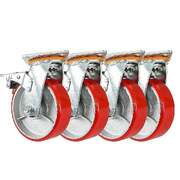 Heavy Duty Swivel Caster Wheels 6 Inch 500kg 4 Pack | EXTG