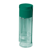 Ribbed Portable Pet Bottle In Emerald