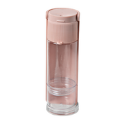 Ribbed Portable Pet Bottle In Pink