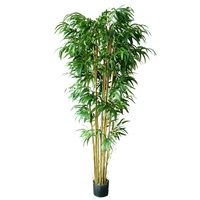 Faux Twiggy Bamboo On A Natural Trunk 180cm