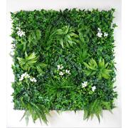 Snowy White Vertical Garden / Green Wall Uv Resistant