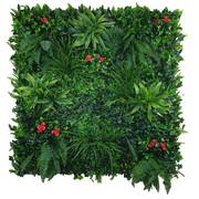 Red Rose Vertical Garden / Green Wall Uv Resistant