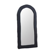 Dome Mirror In Black