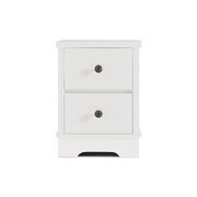 Coastal Style Bedside Table-White