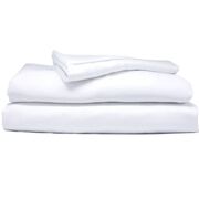 White Organic Bamboo Duvet Cover Set