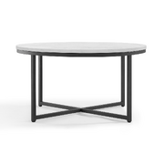 Jordyn Cross Legs Coffee Table