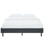 Modern Charcoal Bed Base Frame King