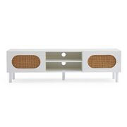 Decorating style 160CM TV Stand in White