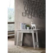 Console Hallway Table In White Oak